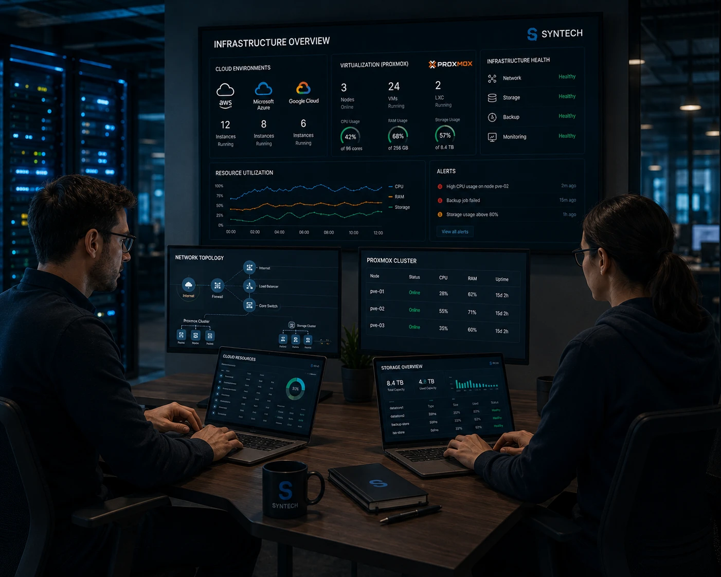 Expertise ponctuelle infrastructure et cloud