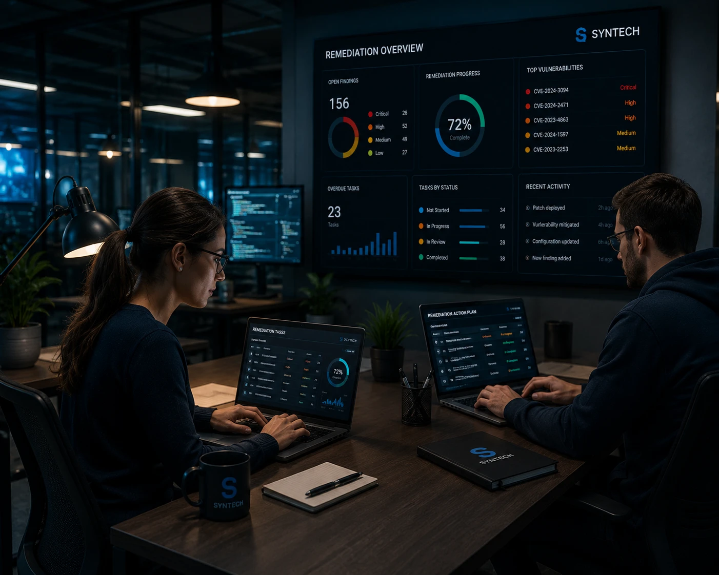 Prise en charge de la remédiation cybersécurité