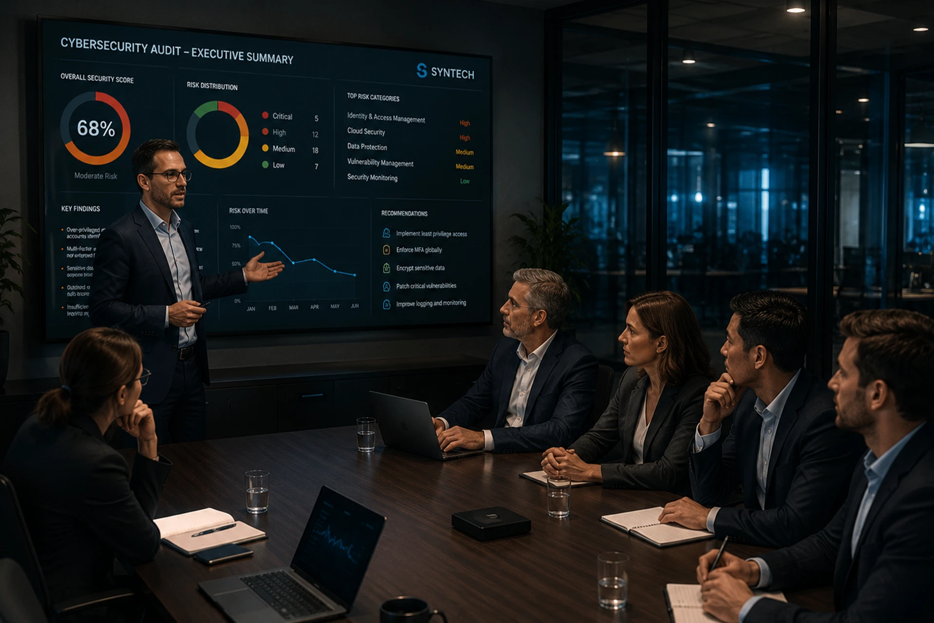 Évaluation stratégique de cybersécurité